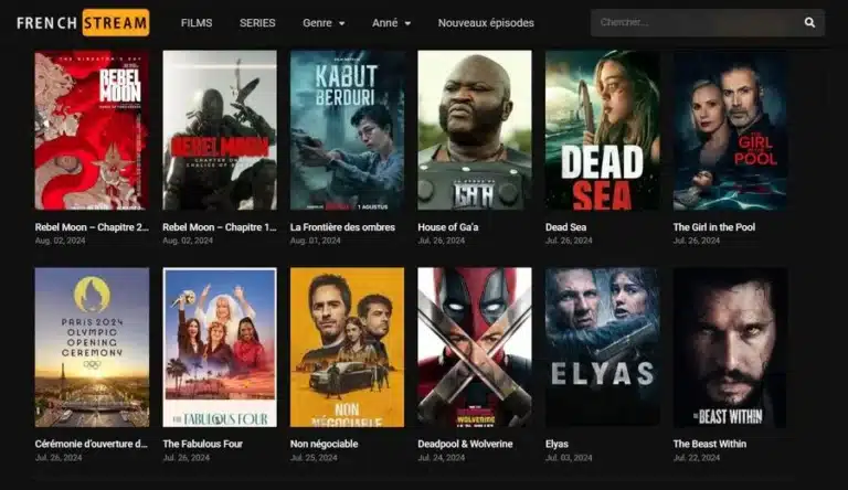 découvrez la nouvelle adresse de french-stream à partir de janvier 2025 ! restez à jour avec toutes les nouveautés et ne manquez pas vos contenus préférés sur notre plateforme. explorez un univers de divertissement et de culture française facilement à portée de clic.